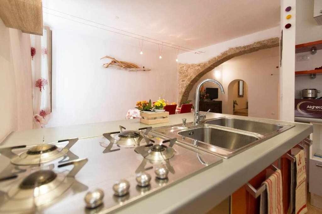 Ferienwohnung Casa Principe Open Space Wifi Ac All Comforts Alghero Exterior foto