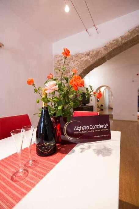 Ferienwohnung Casa Principe Open Space Wifi Ac All Comforts Alghero Exterior foto